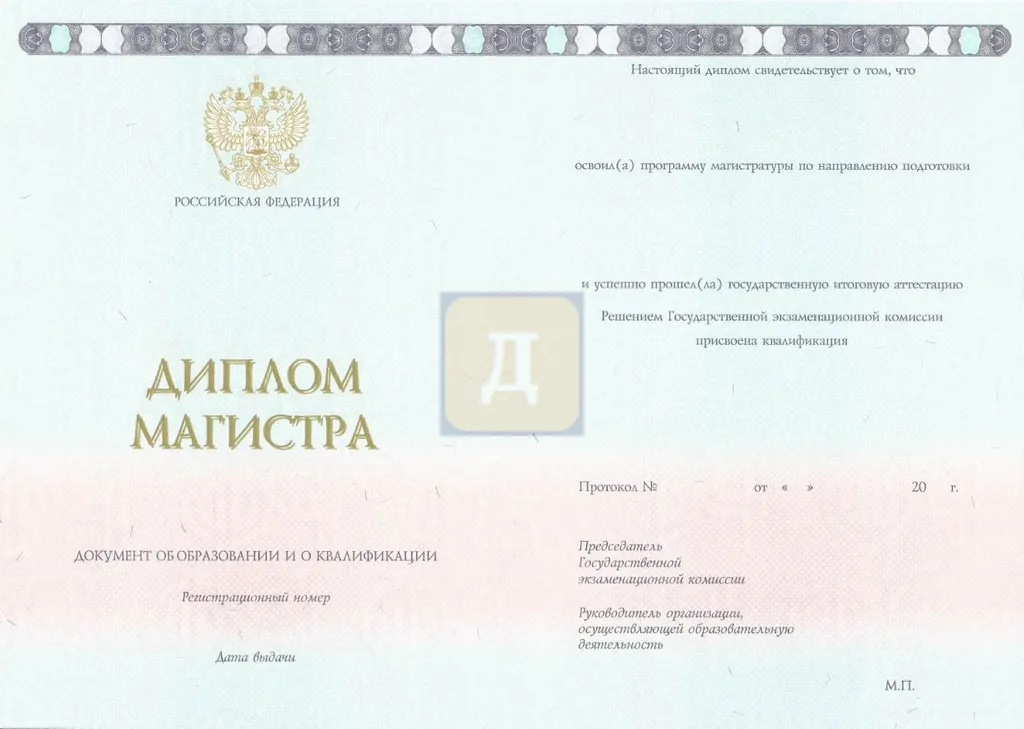 магистра с 2014 по 2026 годы